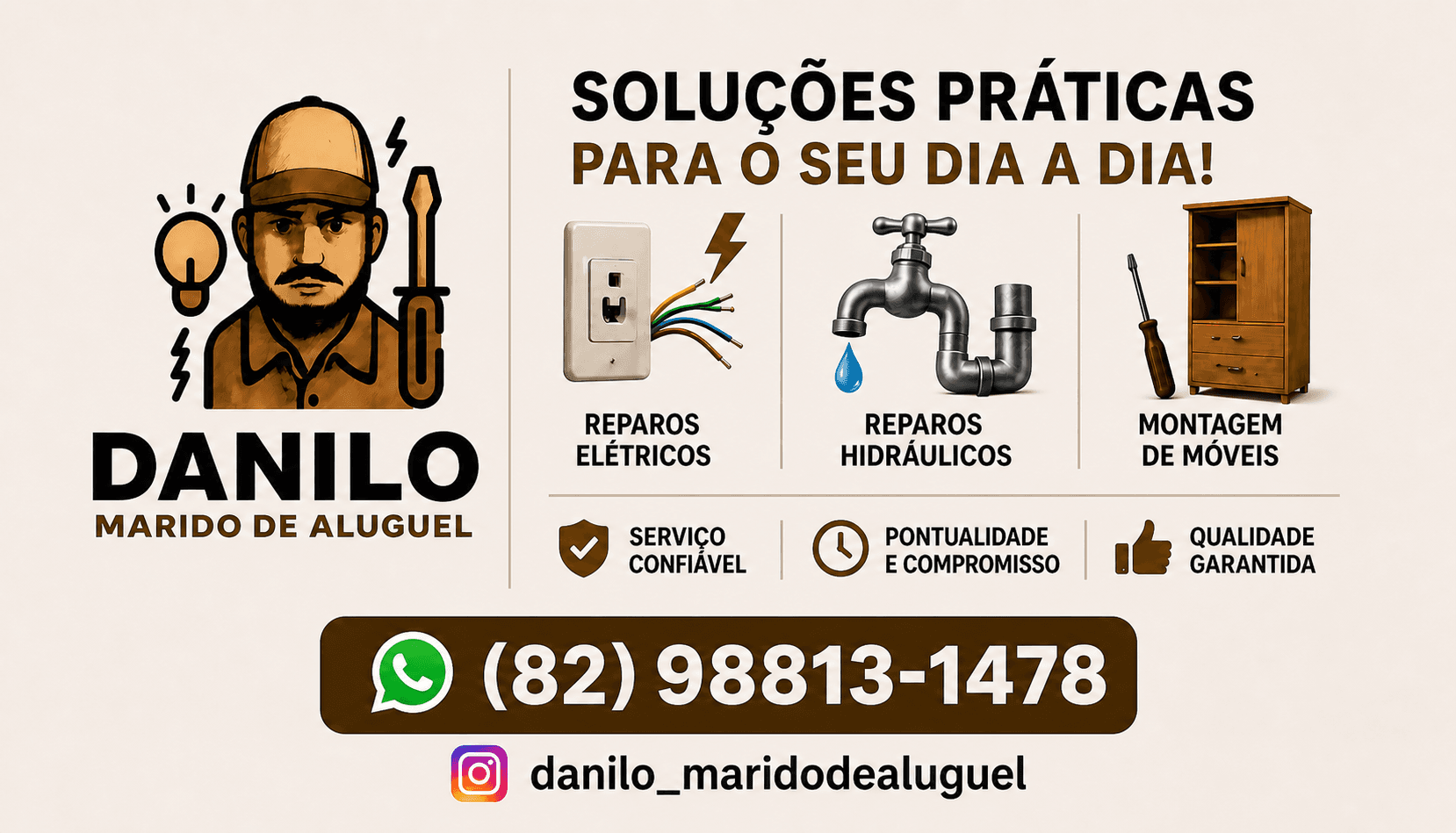 Marido de aluguel Danilo em Maceió — foto de capa