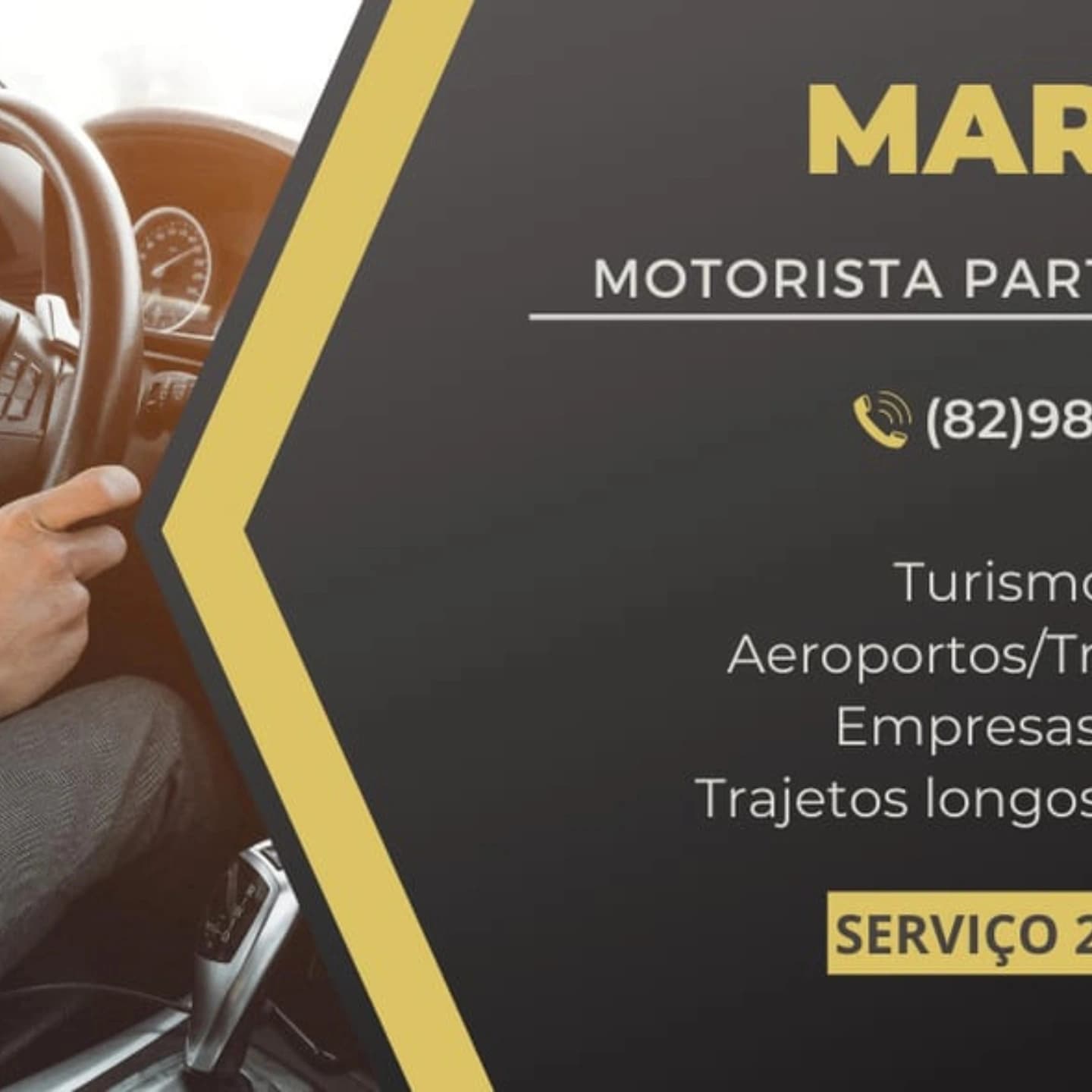Motorista Marcio De lima duda em Maceió — foto de capa